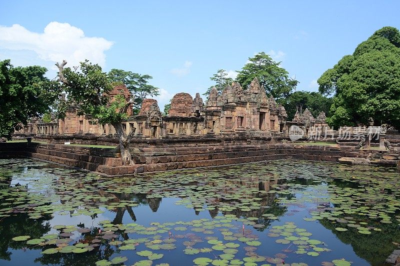 Prasat Muang Tam 寺，武里南府，伊桑，泰国